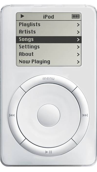 今日はAppleが初代iPodを発表した日！家のCDが全部入る！衝撃を与えた商品